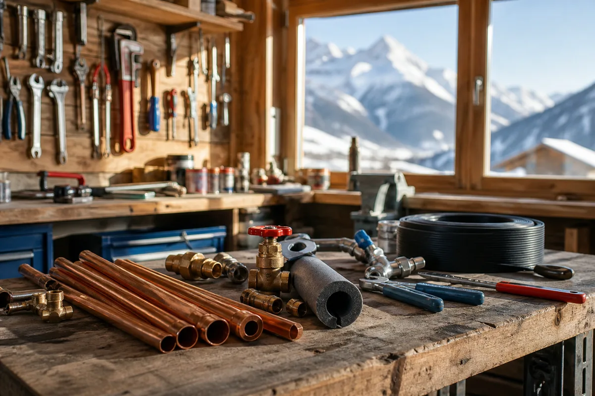 Protéger sa plomberie du gel : le protocole des maisons du Chablais